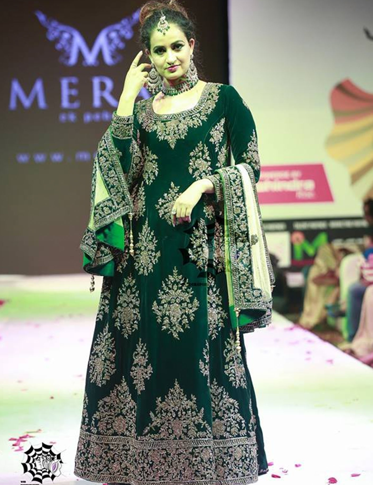 Maroon Velvet Suit with Pakistani Pant  Panache Haute Couture