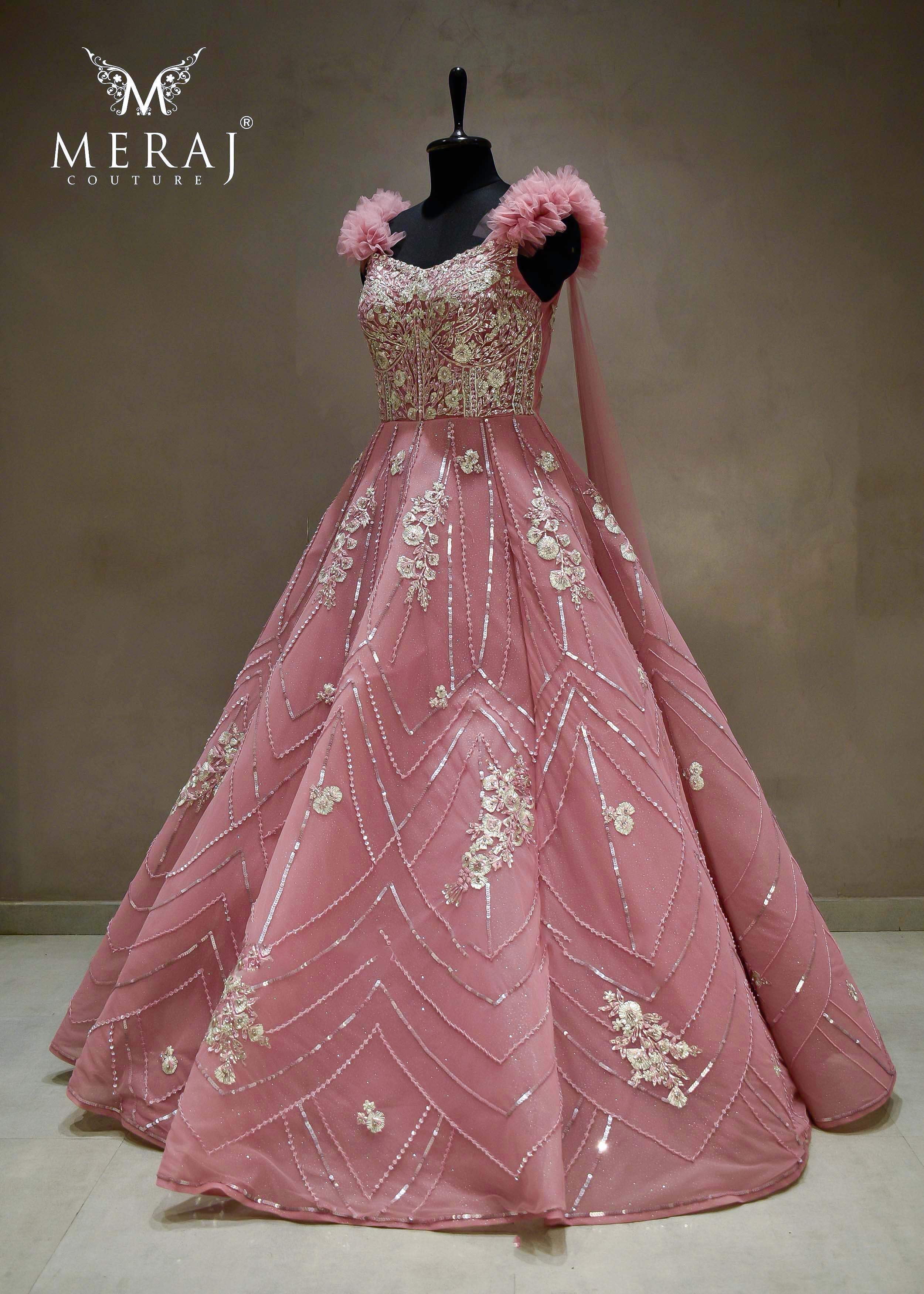Onion Pink Printed Midi Dress – Dressline Fashion